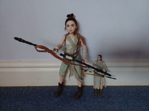 Rey and princess leia - 10",